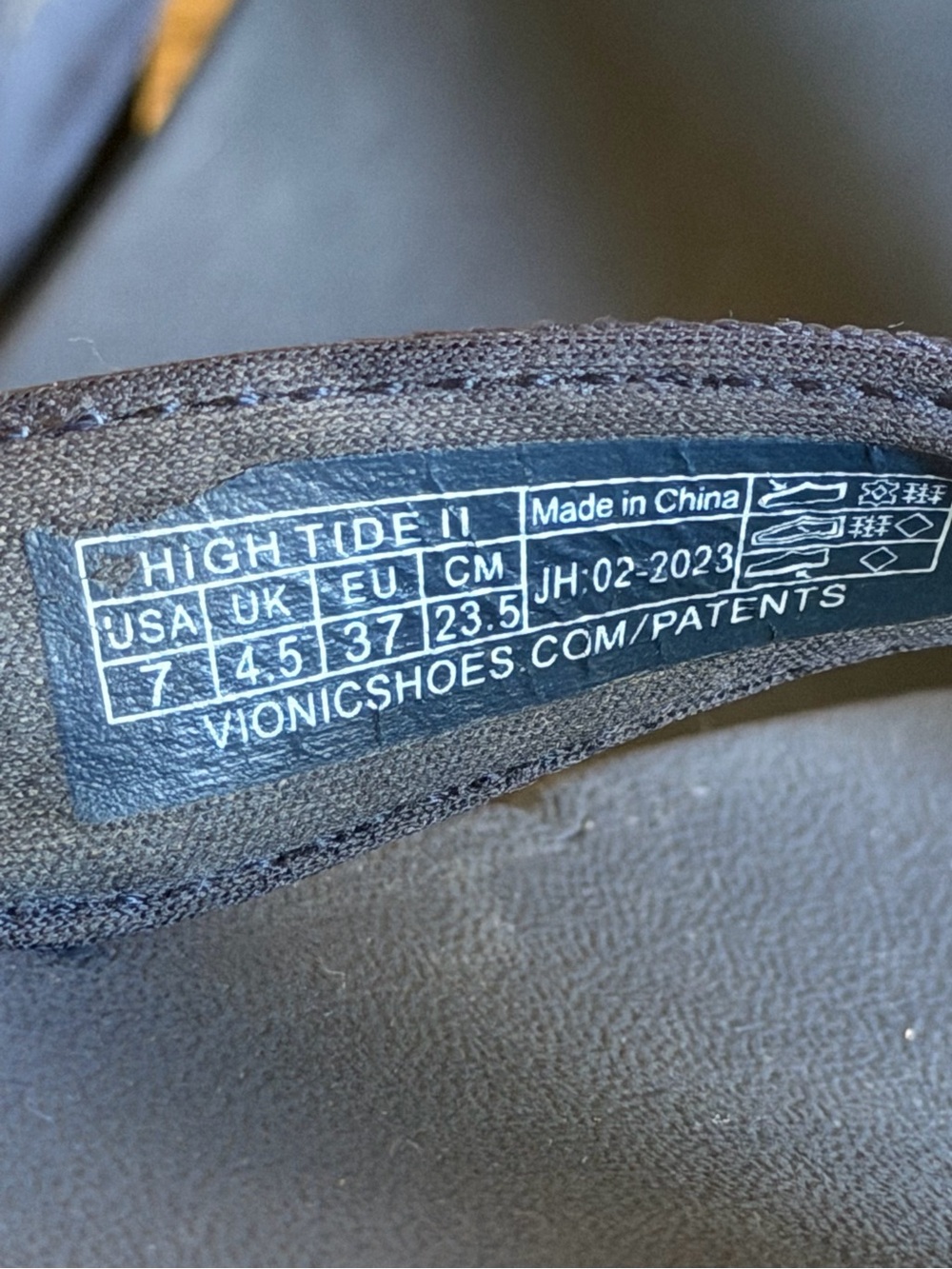 Vionic High Tide II Platform Sandals Womens Size 7 - Picture 9 of 9